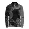 Indigenous Australian Aboriginal Long Sleeve Polo Shirt Connected By Flow And Spirit