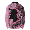 Indigenous Australian Aboriginal Long Sleeve Polo Shirt Connected By Flow And Spirit