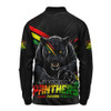 Penrith Panthers Long Sleeve Polo Shirt Breaking Limits Through 60 Seasons
