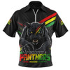 Penrith Panthers Zip Polo Shirt Breaking Limits Through 60 Seasons