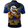 West Coast Eagles Polo Shirt One Team One Fight