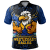 West Coast Eagles Polo Shirt One Team One Fight