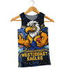 West Coast Eagles Men Singlet One Team One Fight