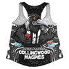Collingwood Women Racerback Singlet One Team One Fight