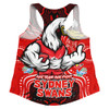 Sydney Swans Women Racerback Singlet One Team One Fight