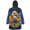 West Coast Eagles Snug Hoodie One Team One Fight