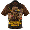 Hawthorn Zip Polo Shirt One Team One Fight