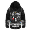 Collingwood Hooded Padded Jacket One Team One Fight