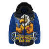 West Coast Eagles Hooded Padded Jacket One Team One Fight