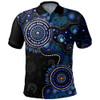 Indigenous Australian Aboriginal Polo Shirt Naidoc Week Spirit Connection Through Sea Country