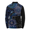Indigenous Australian Aboriginal Long Sleeve Polo Shirt Naidoc Week Spirit Connection Through Sea Country