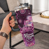 Indigenous Australian Aboriginal 40oz Tumbler NAIDOC Week Aboriginal Dreaming Trails Of Country