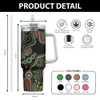 Indigenous Australian Aboriginal 40oz Tumbler Sacred Aboriginal Tracks Of Country Spirit