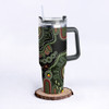 Indigenous Australian Aboriginal 40oz Tumbler Sacred Aboriginal Tracks Of Country Spirit