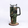 Indigenous Australian Aboriginal 40oz Tumbler Sacred Aboriginal Tracks Of Country Spirit