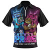 Queensland Maroons Zip Polo Shirt NSW Vs QLD State Pride Clash