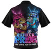 Queensland Maroons Zip Polo Shirt NSW Vs QLD State Pride Clash