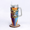 New South Wales Blues 40oz Tumbler Passionate Fan Born To Win QLD vs NSW
