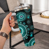 Indigenous Australian Aboriginal 40oz Tumbler Naidoc Week 2026 50 Years Of Deadly Circle Of Memory Pathways