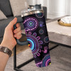 Indigenous Australian Aboriginal 40oz Tumbler Naidoc Week 2026 50 Years Of Deadly Circle Of Memory Pathways