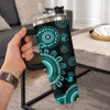 Indigenous Australian Aboriginal 40oz Tumbler Naidoc Week 2026 50 Years Of Deadly Circle Of Memory Pathways