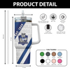 Canterbury-Bankstown Bulldogs 40oz Tumbler Breaking Through Limits With Every Line
