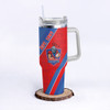 Newcastle Knights 40oz Tumbler Breaking Through Limits With Every Line
