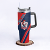 Sydney Roosters 40oz Tumbler Breaking Through Limits With Every Line