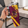 Brisbane Broncos 40oz Tumbler Breaking Through Limits With Every Line