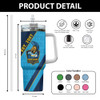 Gold Coast Titans 40oz Tumbler Breaking Through Limits With Every Line