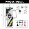 North Queensland Cowboys 40oz Tumbler Breaking Through Limits With Every Line