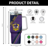 Melbourne Storm 40oz Tumbler Breaking Through Limits With Every Line