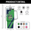 Canberra Raiders 40oz Tumbler Breaking Through Limits With Every Line