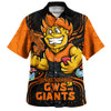 GWS GIANTS Hawaiian Shirt One Team One Fight