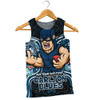 Carlton Men Singlet One Team One Fight