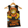 GWS GIANTS Men Singlet One Team One Fight
