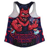 Melbourne Women Racerback Singlet One Team One Fight