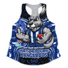 North Melbourne Women Racerback Singlet One Team One Fight