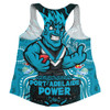 Port Adelaide Women Racerback Singlet One Team One Fight