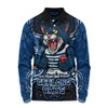 Geelong Cats Long Sleeve Polo Shirt One Team One Fight
