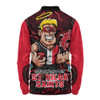 St Kilda Long Sleeve Polo Shirt One Team One Fight