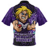 Fremantle Zip Polo Shirt One Team One Fight