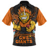 GWS GIANTS Zip Polo Shirt One Team One Fight