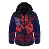 Melbourne Hooded Padded Jacket One Team One Fight