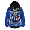 North Melbourne Hooded Padded Jacket One Team One Fight