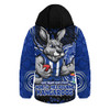 North Melbourne Hooded Padded Jacket One Team One Fight
