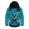 Port Adelaide Hooded Padded Jacket One Team One Fight
