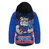 Western Bulldogs Hooded Padded Jacket One Team One Fight