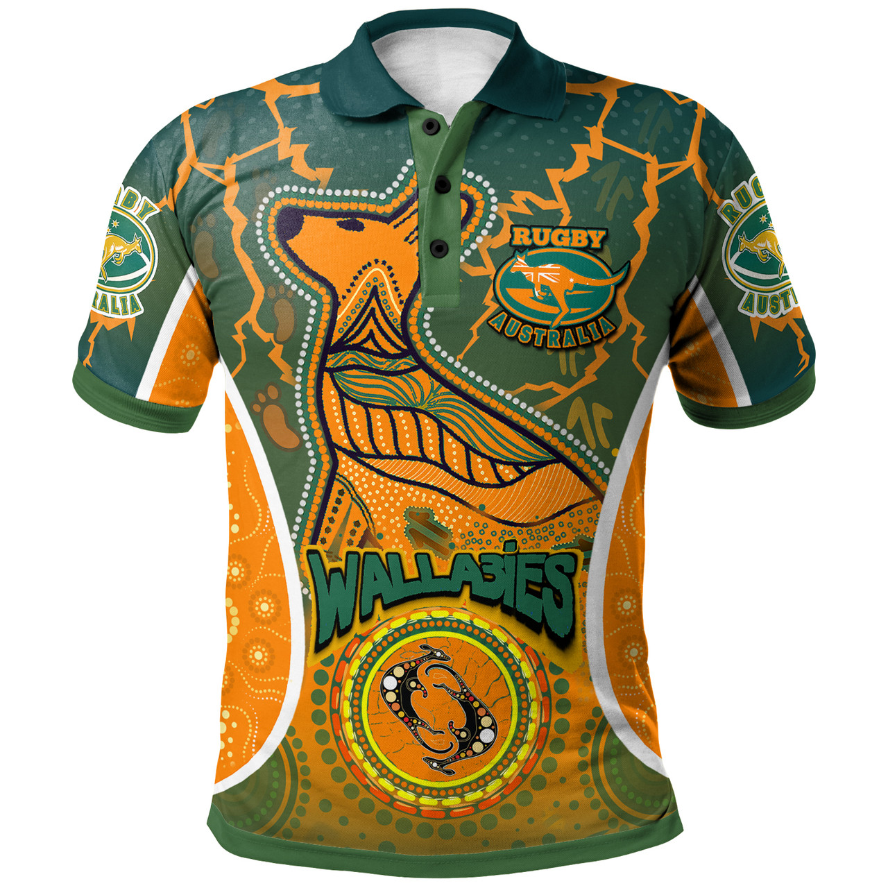Wallabies polo Clearance