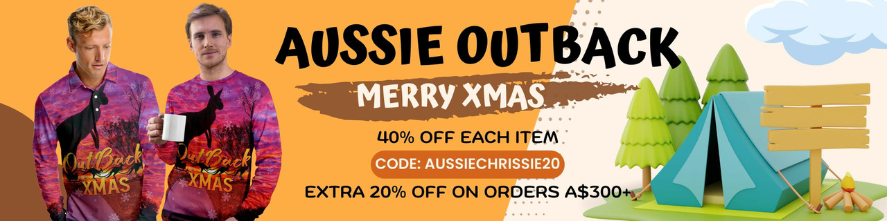 Aussie Outback Merry Christmas